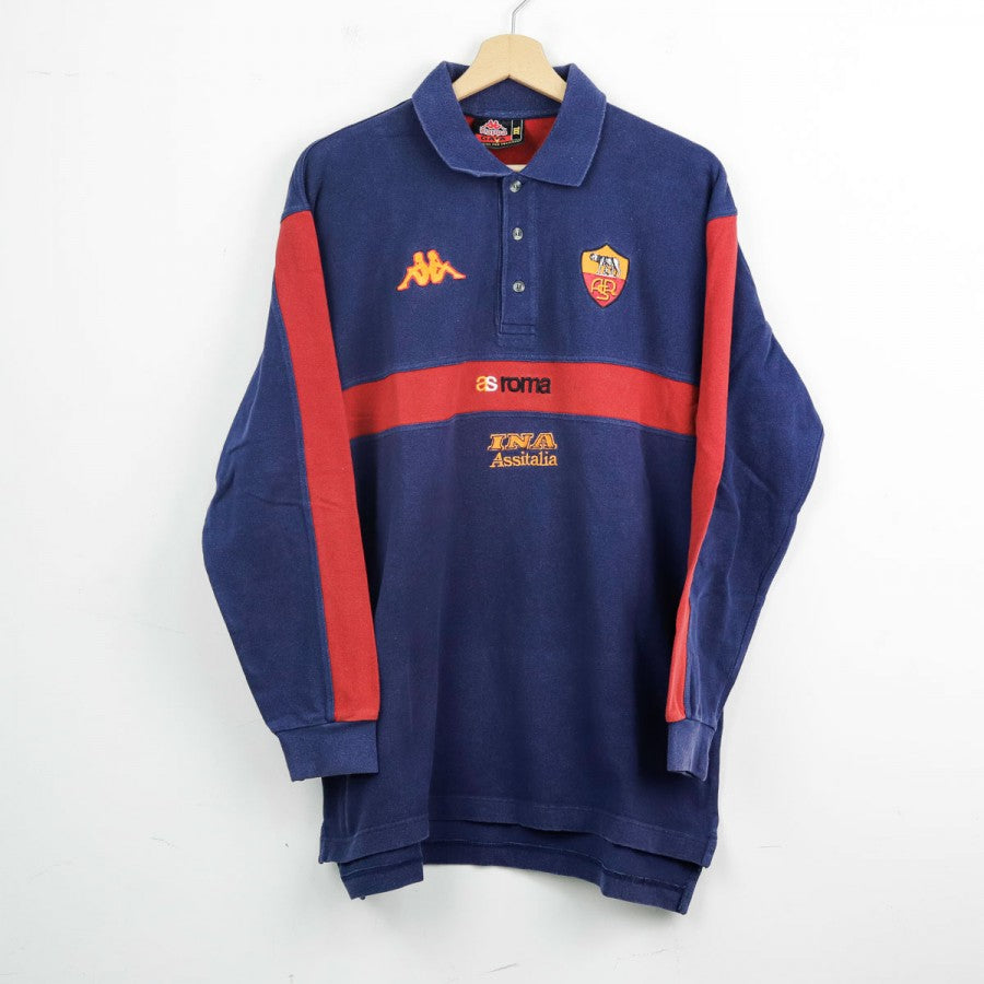 2000/2001 Roma Kappa INA Assitalia Blue Polo
