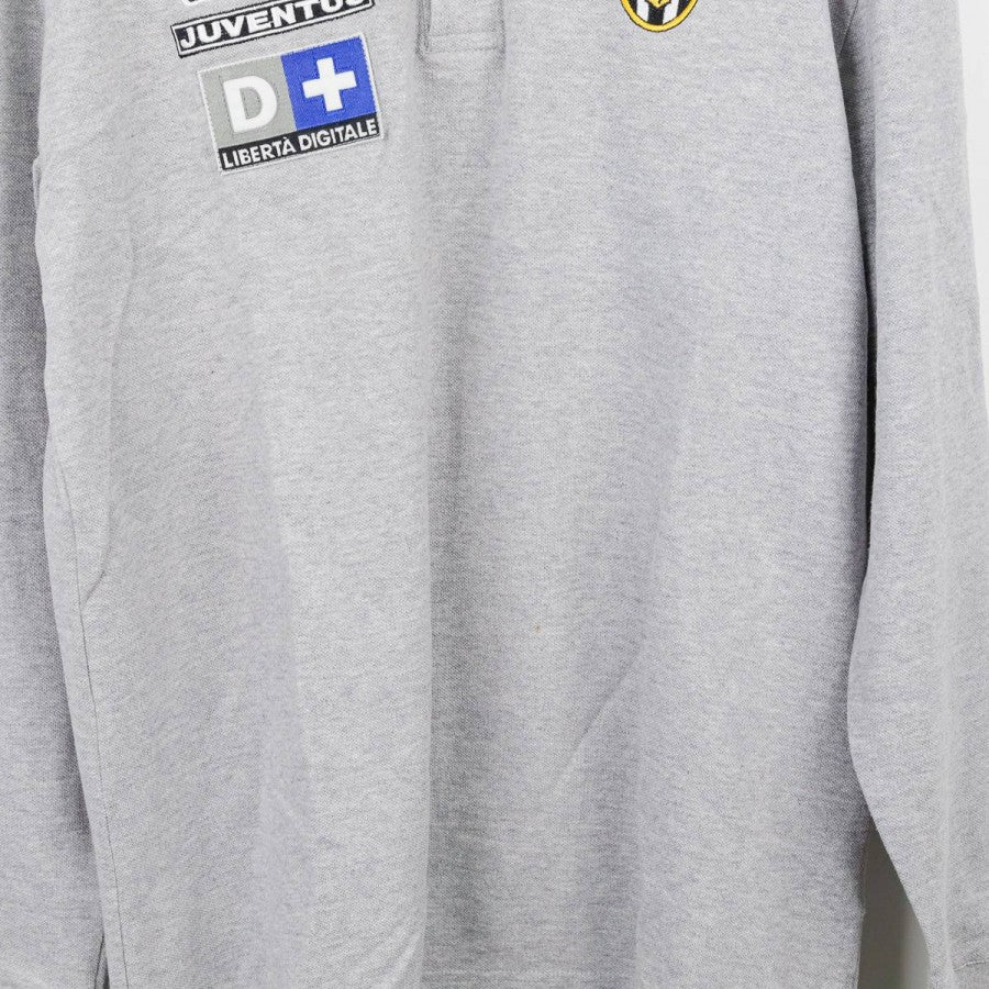1999/2000 Juventus Kappa D+ Long Sleeve Polo Shirt