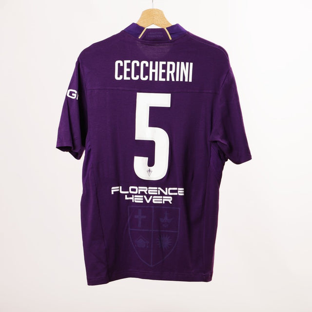 Maglia home Fiorentina Ceccherini 5 2018/2019 by LE COQ SPORTIF - Home