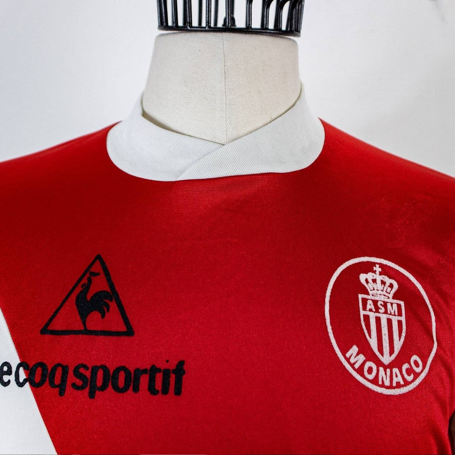 MAGLIA HOME MONACO LE COQ SPORTIF 1981/1982 ML by LE COQ SPORTIF - Home (6)