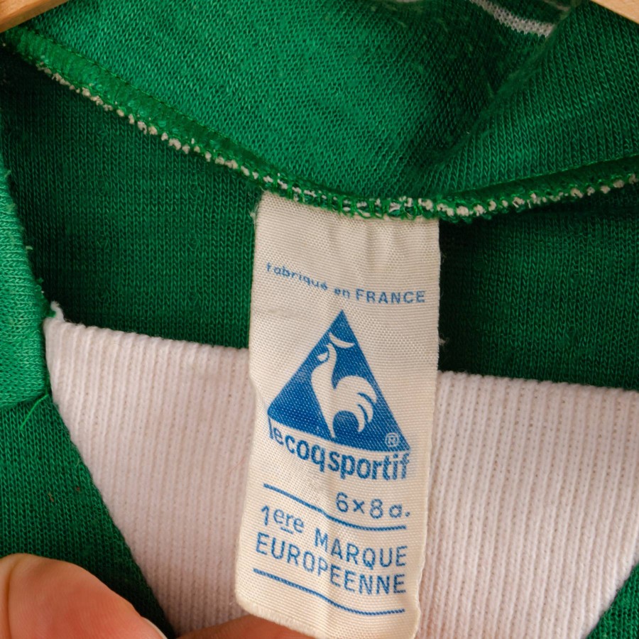 maglia home saint-étienne le coq sportif 1980/1981 bambino by LE COQ SPORTIF - Home (9)