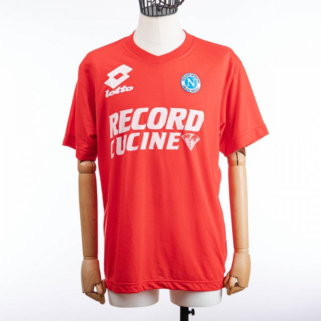Maglia Allenamento Napoli Lotto rossa 1994/1995 by Le sette sorelle - Home