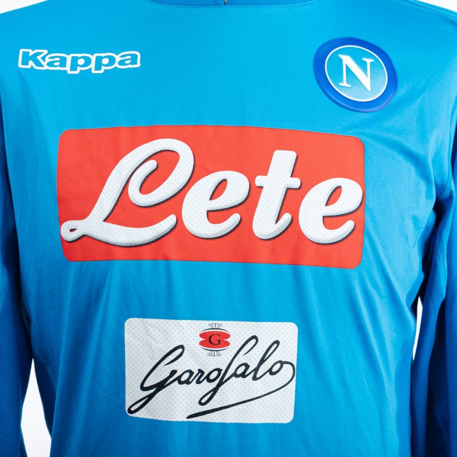 Maglia Home Napoli Kappa ML 2017/2018 Mertens 14 by Le sette sorelle - Home (7)