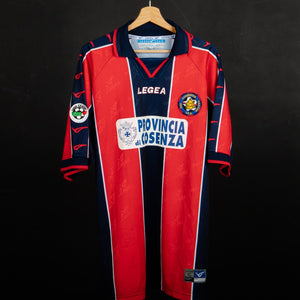 maglia home cosenza legea zaniolo 77 2001/2002 by LEGEA - Home (2)
