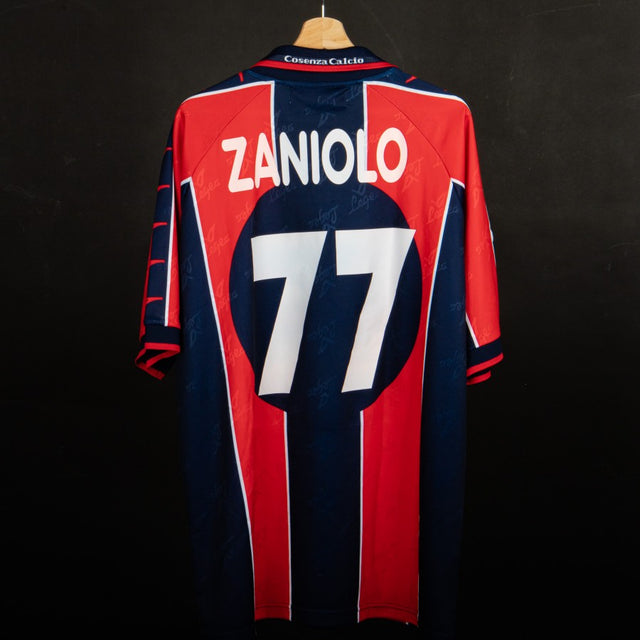 maglia home cosenza legea zaniolo 77 2001/2002 by LEGEA - Home