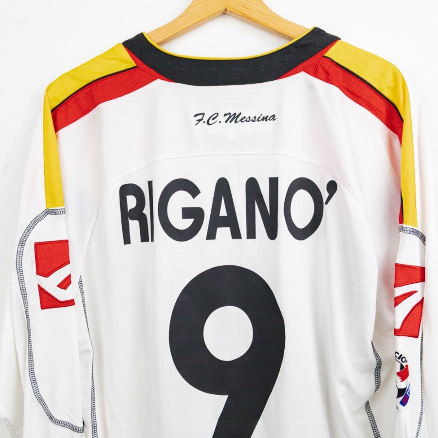 Maglia Home Messina Legea Riganò 9 2006/2007 by LEGEA - Home (4)