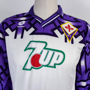 MAGLIA AWAY FIORENTINA LOTTO ML 1992/1993 by LOTTO - Le 7 sorelle (7)