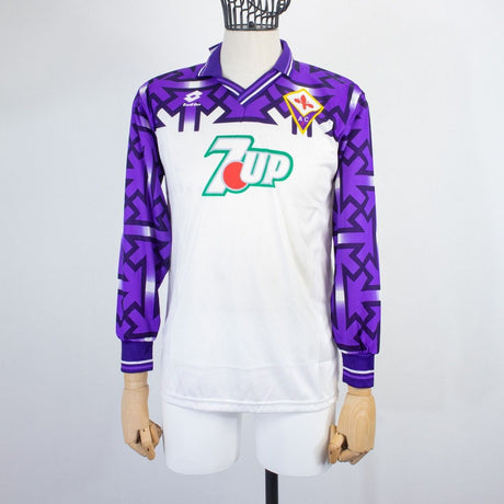 MAGLIA AWAY FIORENTINA LOTTO ML 1992/1993 by LOTTO - Le 7 sorelle