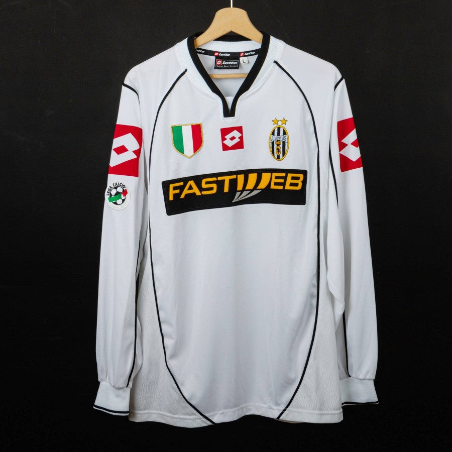 2002/2003 juventus lotto ferrara 2 ls away jersey
