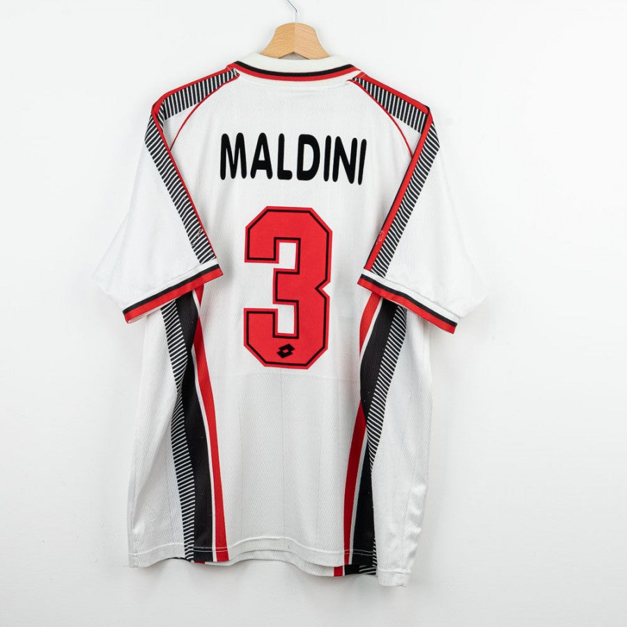 1997/1998 AC Milan Away Jersey Lotto Maldini 3