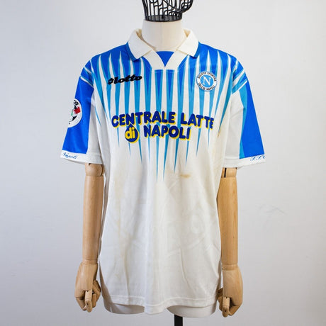MAGLIA AWAY NAPOLI LOTTO 1996/1997 13 PANARELLI by LOTTO - Serie A (2)