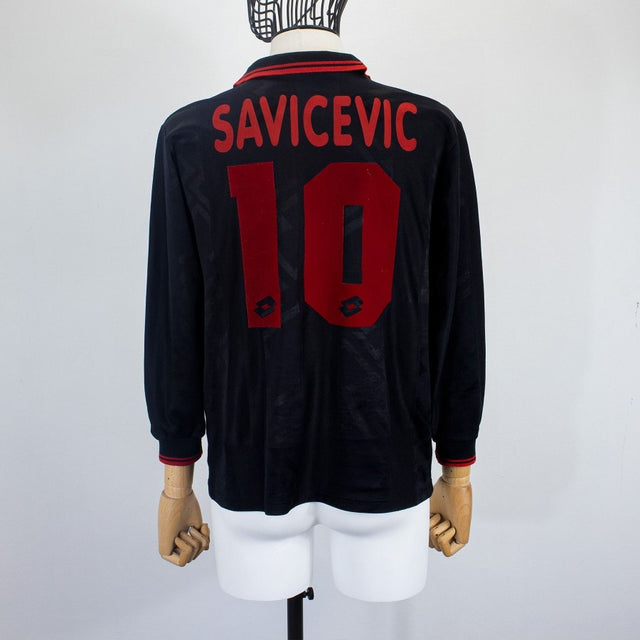 MAGLIA FOURTH MILAN LOTTO BAMBINO ML 1996/1997 SAVICEVIC 10 by LOTTO - Le 7 sorelle