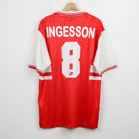 Maglia Home Bari Lotto Ingesson 8 1997/1998 by LOTTO - Home