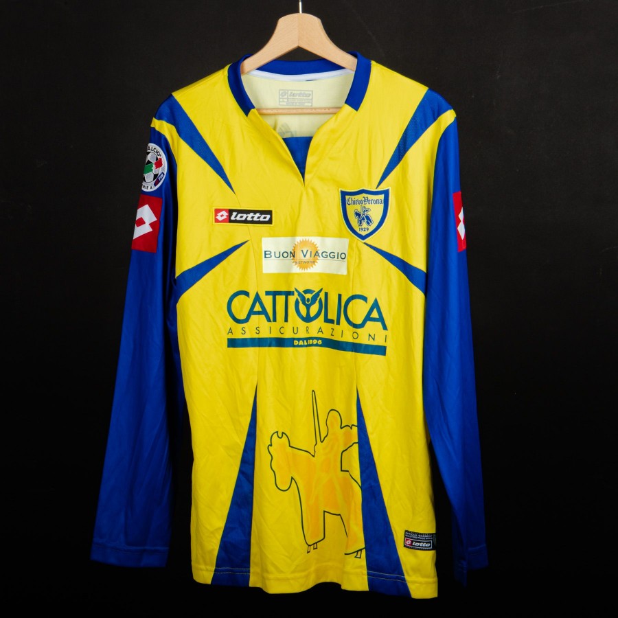 maglia home chievo verona lotto césar prates 9 ml 2006/2007 by LOTTO - Home (2)