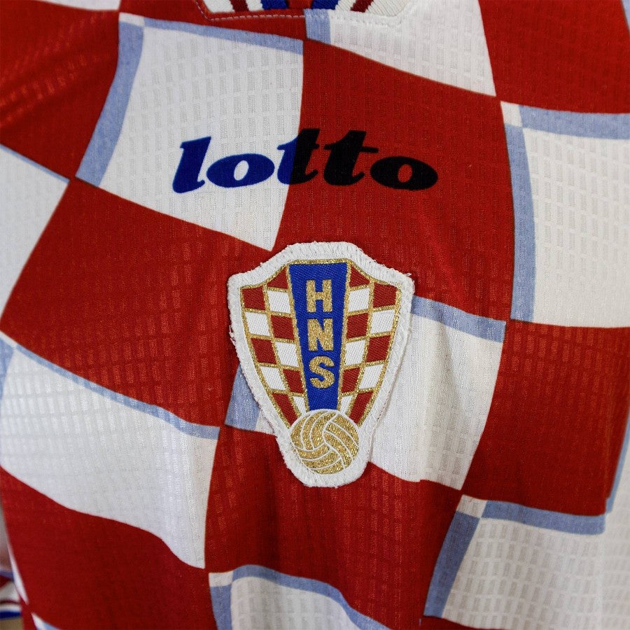 MAGLIA HOME CROAZIA LOTTO 1998 MONDIALI FRANCIA 98 by LOTTO - Altre Leghe (6)