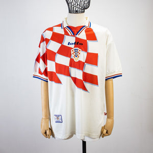 MAGLIA HOME CROAZIA LOTTO 1998 MONDIALI FRANCIA 98 by LOTTO - Altre Leghe