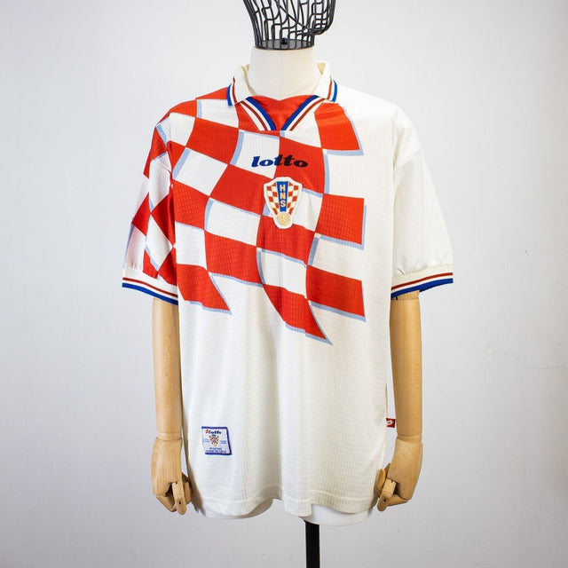 MAGLIA HOME CROAZIA LOTTO 1998 MONDIALI FRANCIA 98 by LOTTO - Altre Leghe