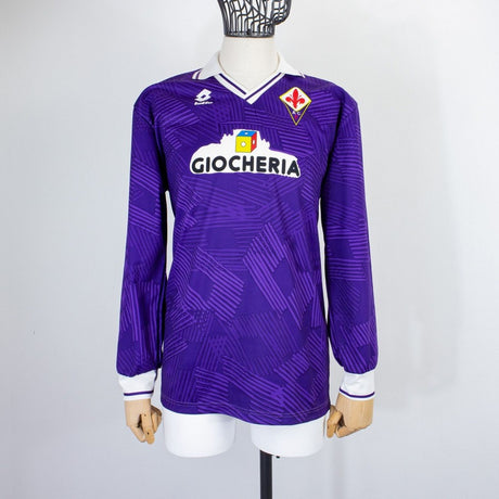 MAGLIA HOME FIORENTINA LOTTO ML 1991/1992 10 by LOTTO - Home (2)