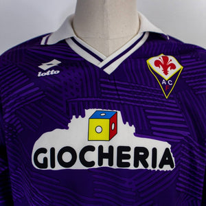 MAGLIA HOME FIORENTINA LOTTO ML 1991/1992 10 by LOTTO - Home (5)