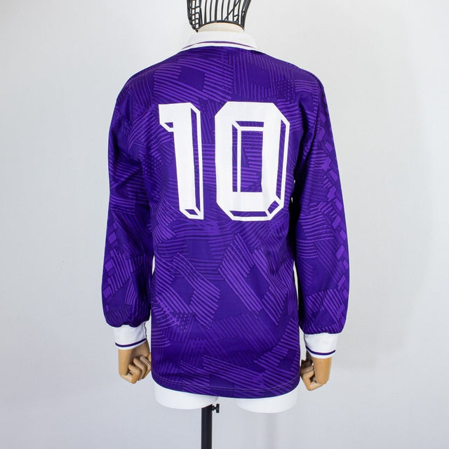 MAGLIA HOME FIORENTINA LOTTO ML 1991/1992 10 by LOTTO - Home