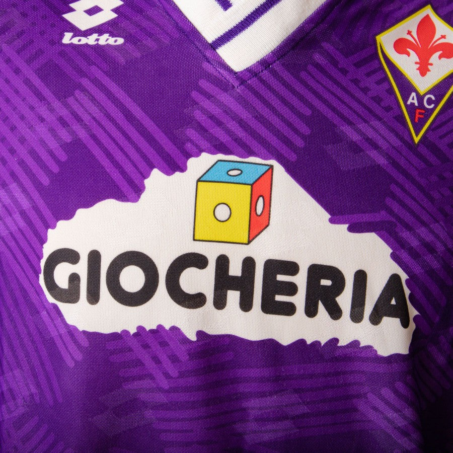 maglia home fiorentina n7 (Mazinho) 1991/1992 by LOTTO - Home (7)