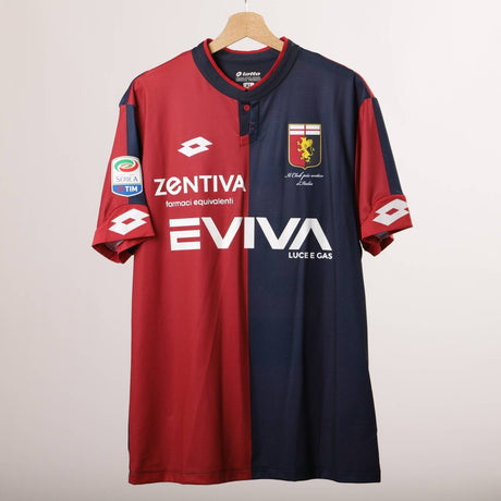 Maglia home Genoa Pellegri 64 2017/2018 by LOTTO - Home (2)