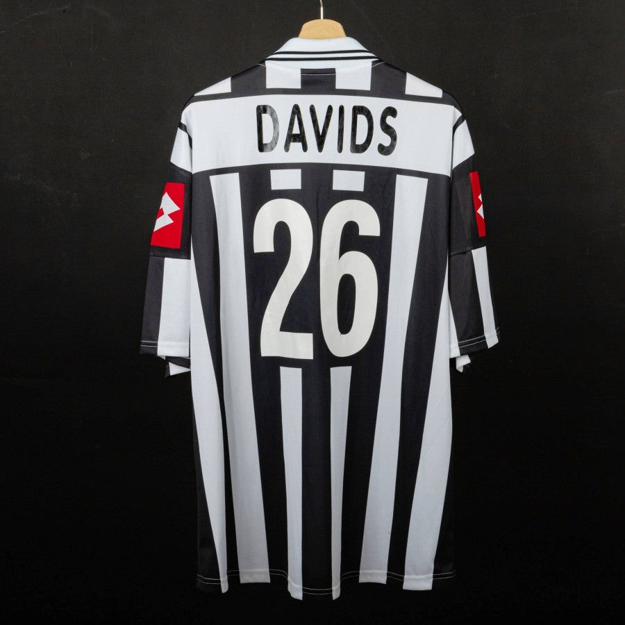 2001/2002 juventus lotto davids 26 home jersey