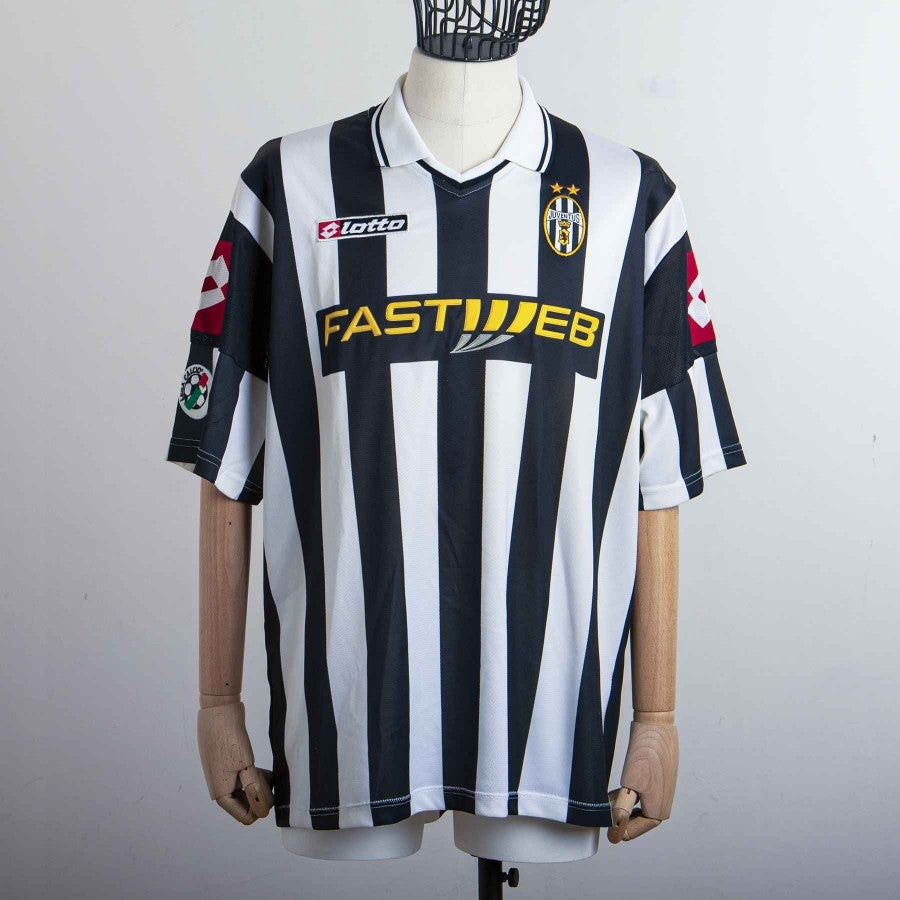 MAGLIA HOME JUVENTUS LOTTO DAVIDS 26 2001/2002 by LOTTO - Home (2)