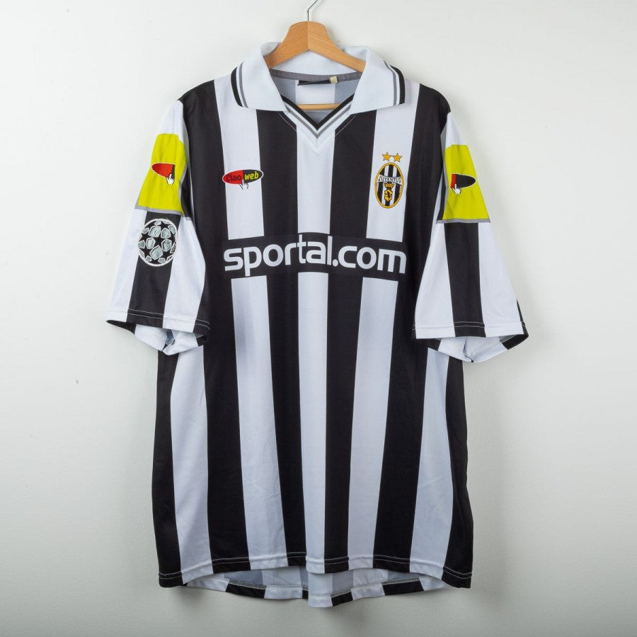 Juventus Lotto Ferrara 2 UCL 2000/2001 Shirt