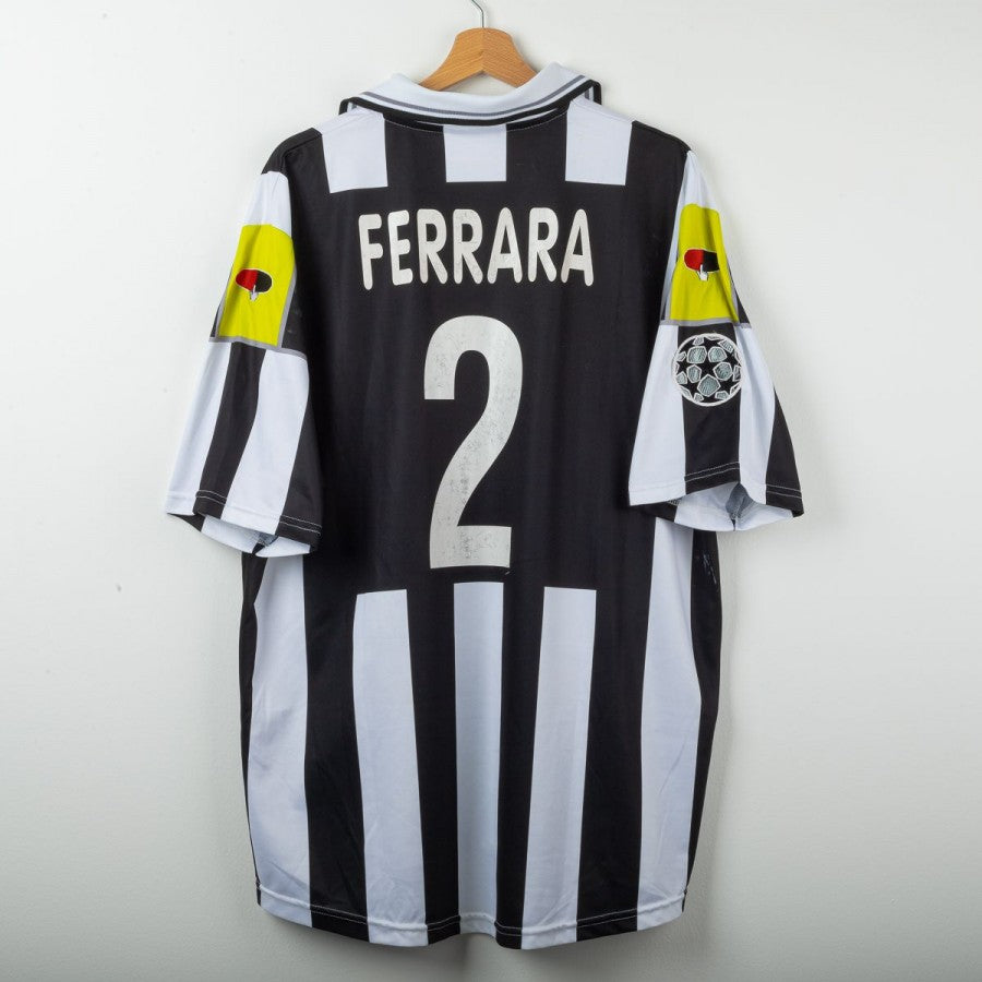 Juventus Lotto Ferrara 2 UCL 2000/2001 Shirt