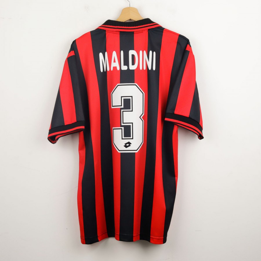 maglia home lotto milan Maldini 3 1997/1998 by LOTTO - Home