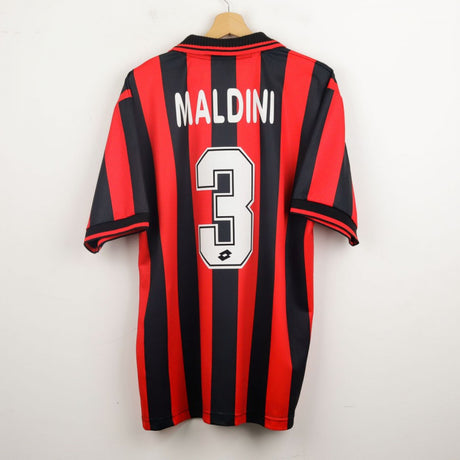 maglia home lotto milan Maldini 3 1997/1998 by LOTTO - Home
