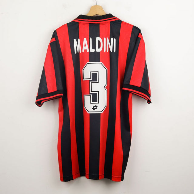 maglia home lotto milan Maldini 3 1997/1998 by LOTTO - Home