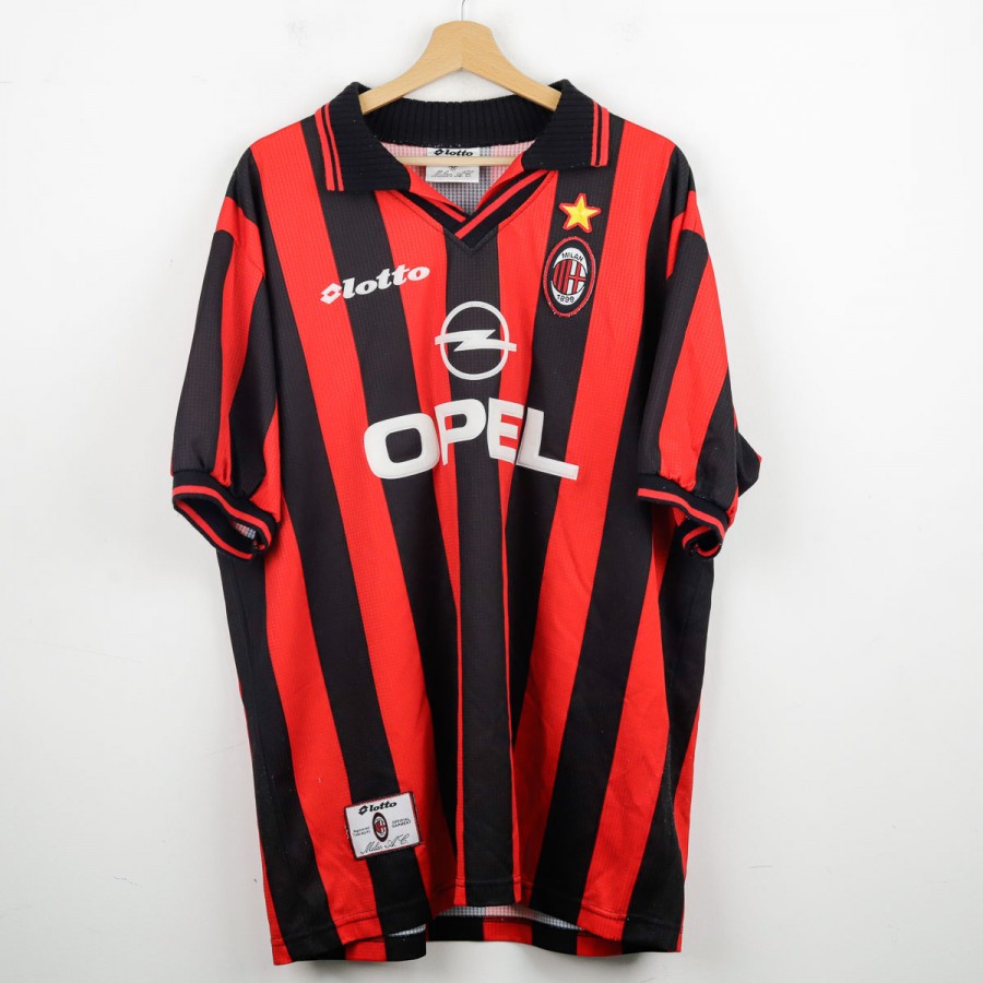 maglia home lotto milan Maldini 3 1997/1998 by LOTTO - Home (2)