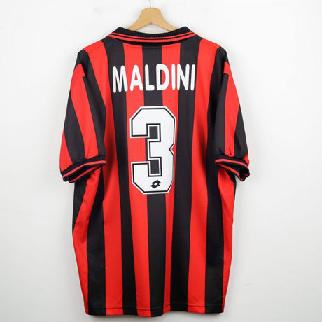 maglia home lotto milan Maldini 3 1997/1998 by LOTTO - Home