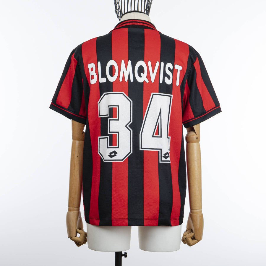 Maglia Home Milan 1997/1998 Blomqvist 34 by LOTTO - Home