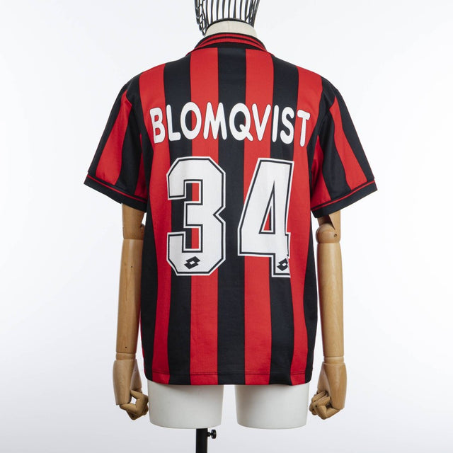 Maglia Home Milan 1997/1998 Blomqvist 34 by LOTTO - Home