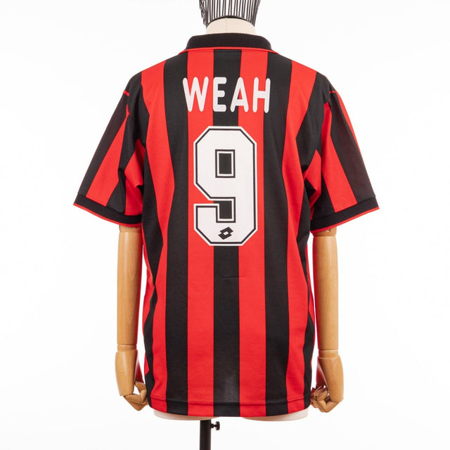 Maglia home Milan Lotto 1995/1996 Weah 9 by LOTTO - Home