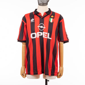Maglia home Milan Lotto 1996/1997 Savicevic 10 by LOTTO - Sponsor 80/90 (2)