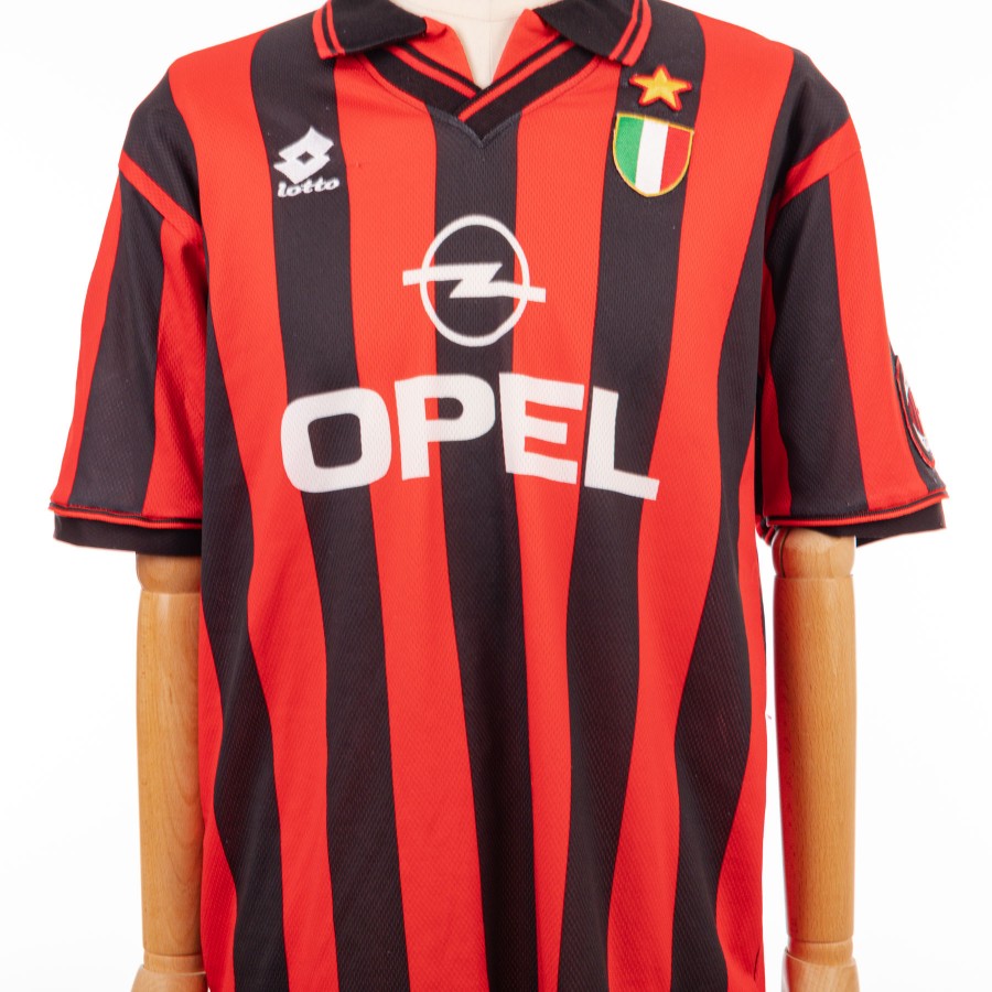 Maglia home Milan Lotto 1996/1997 Savicevic 10 by LOTTO - Sponsor 80/90 (7)