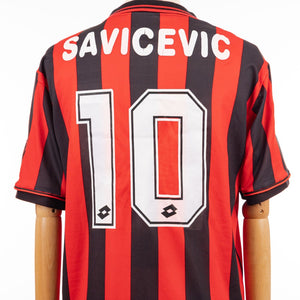 Maglia home Milan Lotto 1996/1997 Savicevic 10 by LOTTO - Sponsor 80/90 (8)
