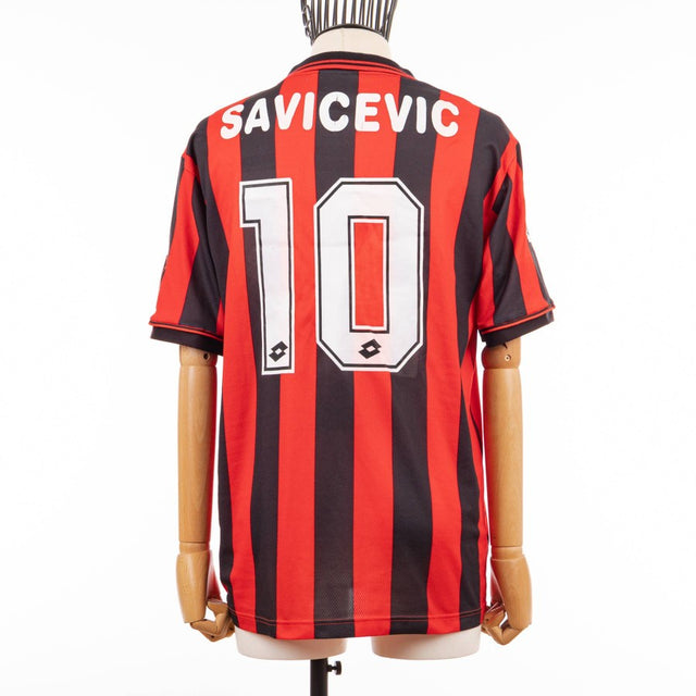 Maglia home Milan Lotto 1996/1997 Savicevic 10 by LOTTO - Sponsor 80/90