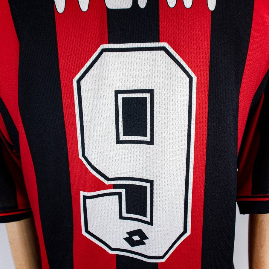 MAGLIA HOME MILAN LOTTO 1996/1997 WEAH 9 by LOTTO - Le 7 sorelle (8)