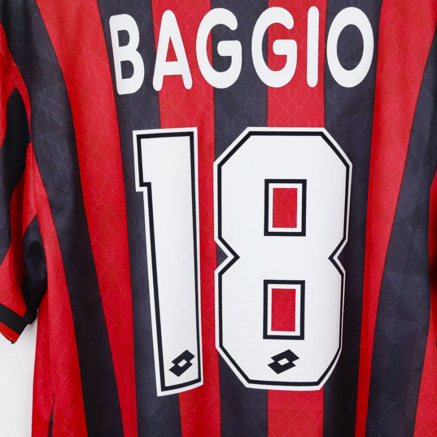 Maglia Home Milan Lotto Baggio 18 1995/1996  by LOTTO - Home (10)