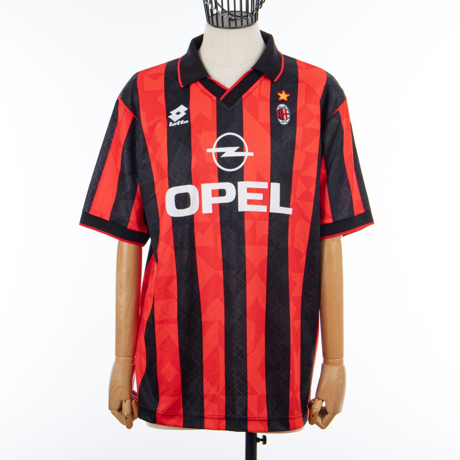 Maglia Home Milan Lotto Donadoni 11 1995/1996 by LOTTO - Home (2)