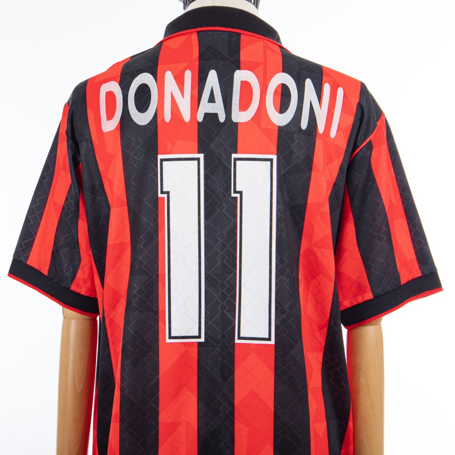 Maglia Home Milan Lotto Donadoni 11 1995/1996 by LOTTO - Home (8)