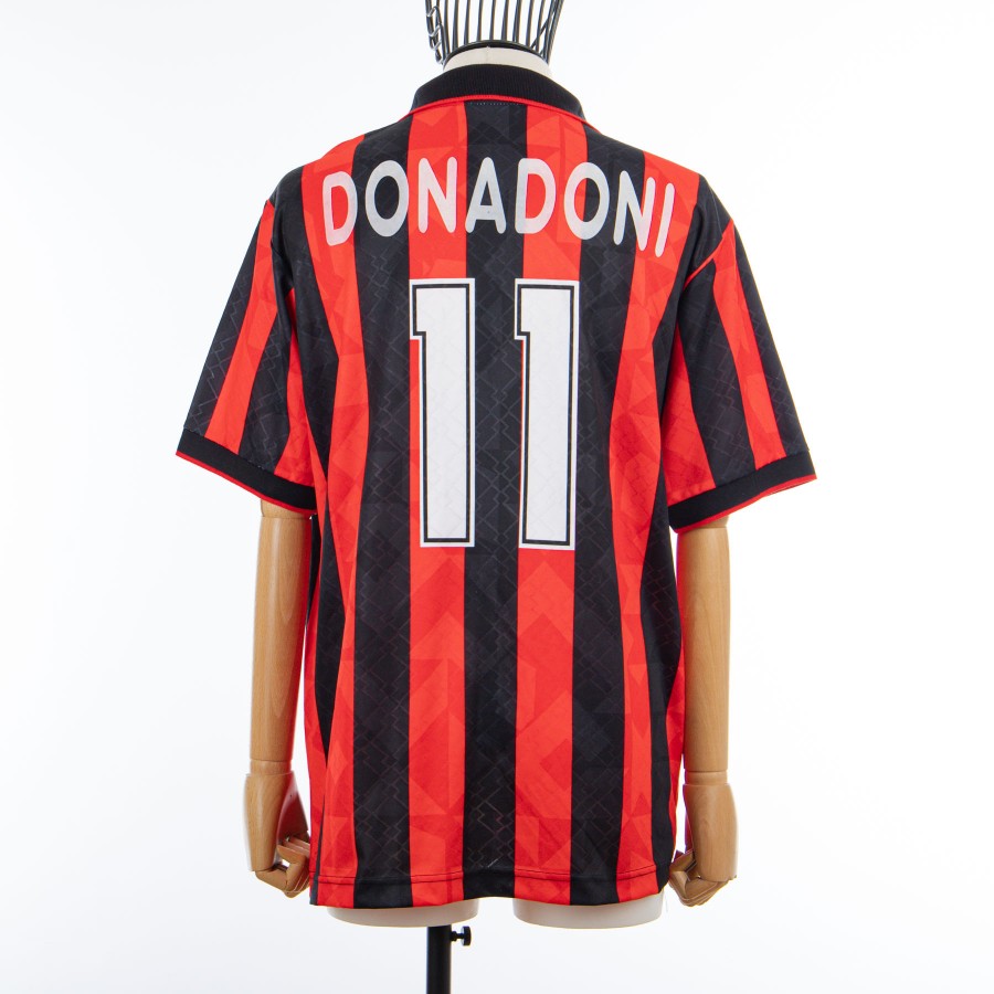Maglia Home Milan Lotto Donadoni 11 1995/1996 by LOTTO - Home
