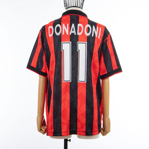 Maglia Home Milan Lotto Donadoni 11 1995/1996 by LOTTO - Home