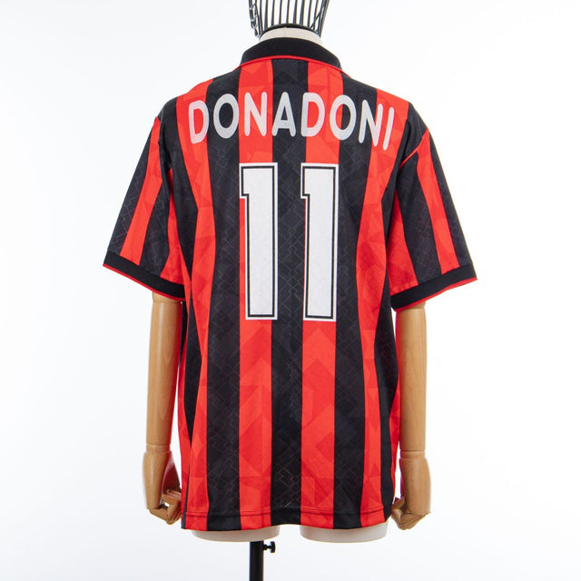 Maglia Home Milan Lotto Donadoni 11 1995/1996 by LOTTO - Home