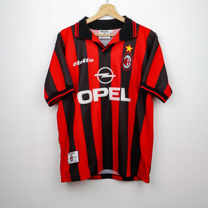 Maglia Home Milan Lotto Kluivert 9 1997/1998 by LOTTO - Home (2)